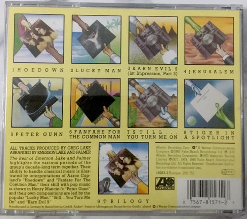 Emerson, Lake & Palmer, CD, The Best Of ELP - Picture 2 of 3