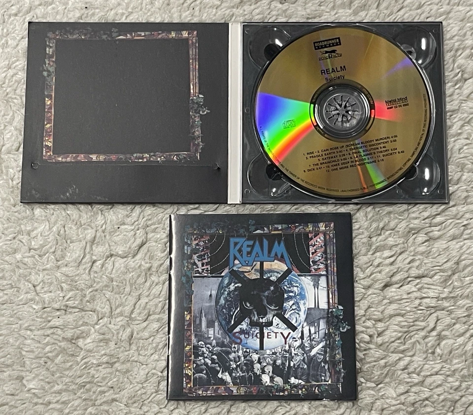 REALM “Suiciety” Limited Numbered CD Digipak [MASS CD 0980] - Image 4 of 4