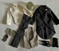 Rare  Barbie Mattel Outfit HERES COMES THE GROOM Pour Ken de 1966 AUTHENTIC