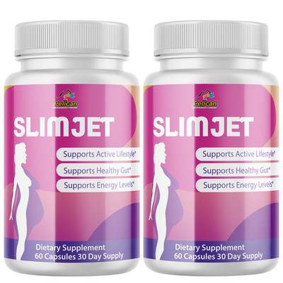 Slim Jet- Keto & Weight Support- 2 Bottles- 120 Capsules