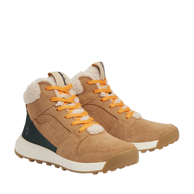 Women's Timberland Retro Swift High Top Boot Medium Beige Suede