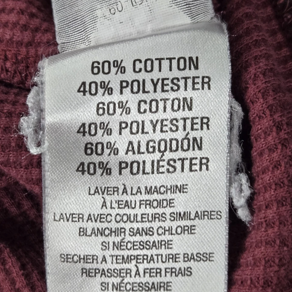 Camisa Vans Niño XXL Borgoña Rayas Manga Larga Foto 4 de 4