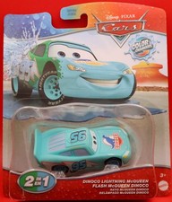 Disney Pixar Cars Dinoco Lightning McQueen Color Changers 2 In 1 Diecast Car
