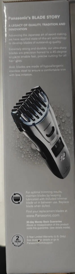 Panasonic ER-GB80-s Body and Beard Trimmer Hair Clipper Mens - Image 3 of 4