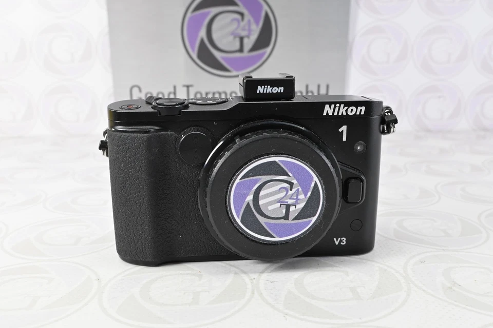 Nikon 1 V3 Gehäuse in Schwarz - Nur 5802 Klicks - GT24 Hit! - Bild 2 von 4