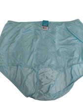 Vintage Light Blue Vanity Fair Granny Brief S...
