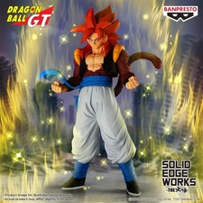 DRAGON BALL GT STATUA SUPER SAIYAN 4 GOGETA BANPRESTO SOLID EDGE WORKS 20 CM NEW