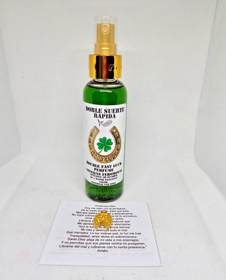 PERFUME DOBLE SUERTE RAPIDA / DOUBLE LUCK FAST ATRAE SUERTE RAPIDA AL INSTANTE