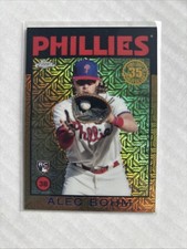 2021 Topps Update ALEC BOHM #86C-45 RC 1986 Silver Pack Gold Mojo Refractor /50