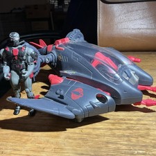 Gi Joe Cobra 3.75 2004 Sting Raider Mantis Attack Craft Submarine W/electric Eel