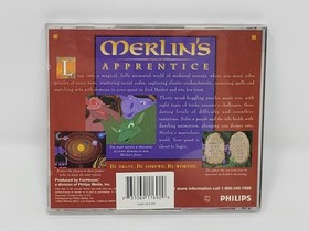 Merlin's Apprentice Philips Magnavox CDi CD-I Complete CIB Tested Free US Ship