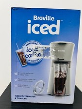 Breville VCF155 Iced Coffee Maker Grey Coffee Machine Plus Coffee Cup