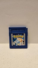 Pokemon Blue Version Nintendo Game Boy *Excellent Condition w/ Plastic Case*