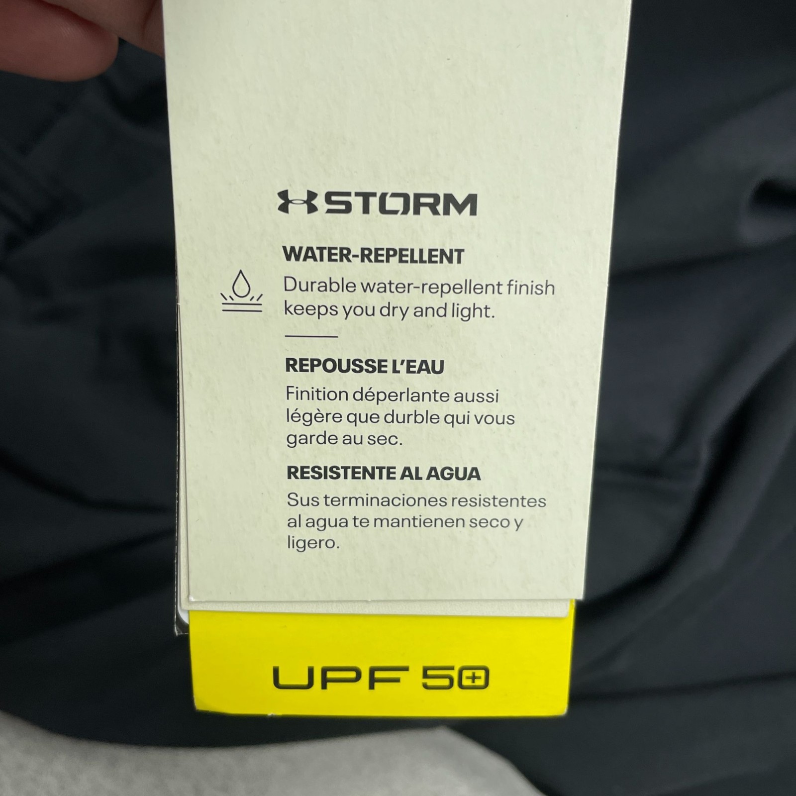 Under Armour Men's UA Storm Drive 5 Pocket Golf  Pants 38/34 Black UPF 50 M0317 thumbnail 6