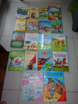 27 tlg. Konvolut: BÜCHER FÜR JUNGE LESER/INNEN, BILDERBÜCHER + SPIEL & SPASS - Bild 1 von 4