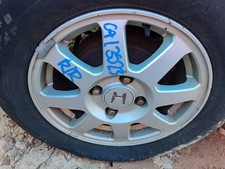 Used Wheel fits: 2002 Honda Accord 4 cylinder 4 lug 15x6 alloy 8 spoke Enkei man