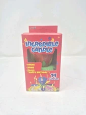 Incredible Candle, Spins Plays Happy Birthday 14 Candles-New-See Desc.