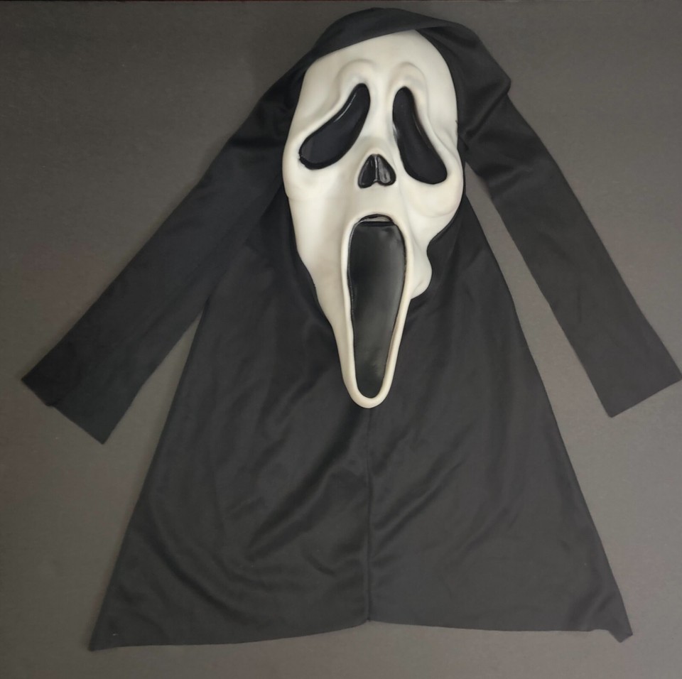 Vintage Scream Ghost Face Mask S9206 Easter Unlimited Fun World eBay
