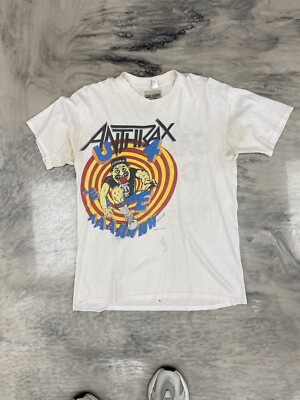 Anthrax Vintage T Shirt Gallery Dept Collab 1983 Large Tee Step