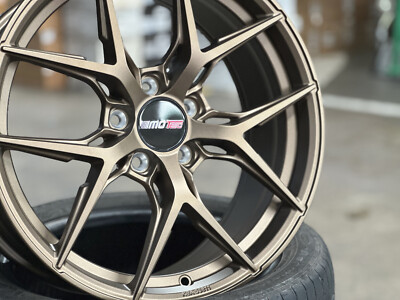 New 18x8J 5x112 MOTEC Ultimate MCR4 (4 Wheel) Bronze Fit Mercedes