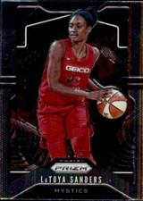 2020 Panini Prizm WNBA #39 LaToya Sanders Washington Mystics