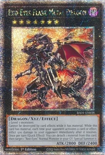Yugioh Red-Eyes Black Metal Dragon QCLP-JP005 Quarter Century 25th