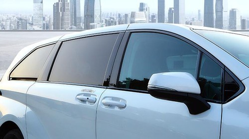 2021-2024 For Toyota Sienna Black Titanium Window Frame cover Trim ...