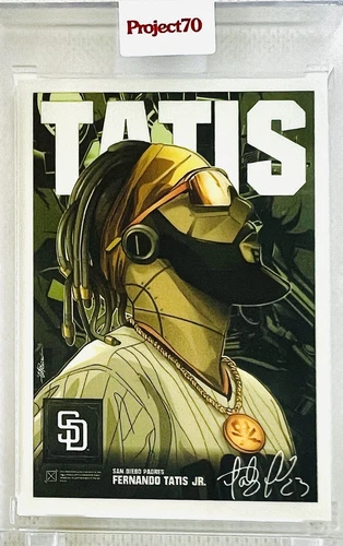 2021 Topps Project 70 Fernando Tatis Jr. Quiccs #685 Raw Card w/ P70 Envelope
