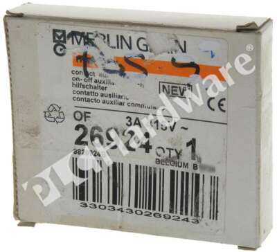 New Merlin Gerin 26924 Schneider Electric Auxiliary Contact 1 OC