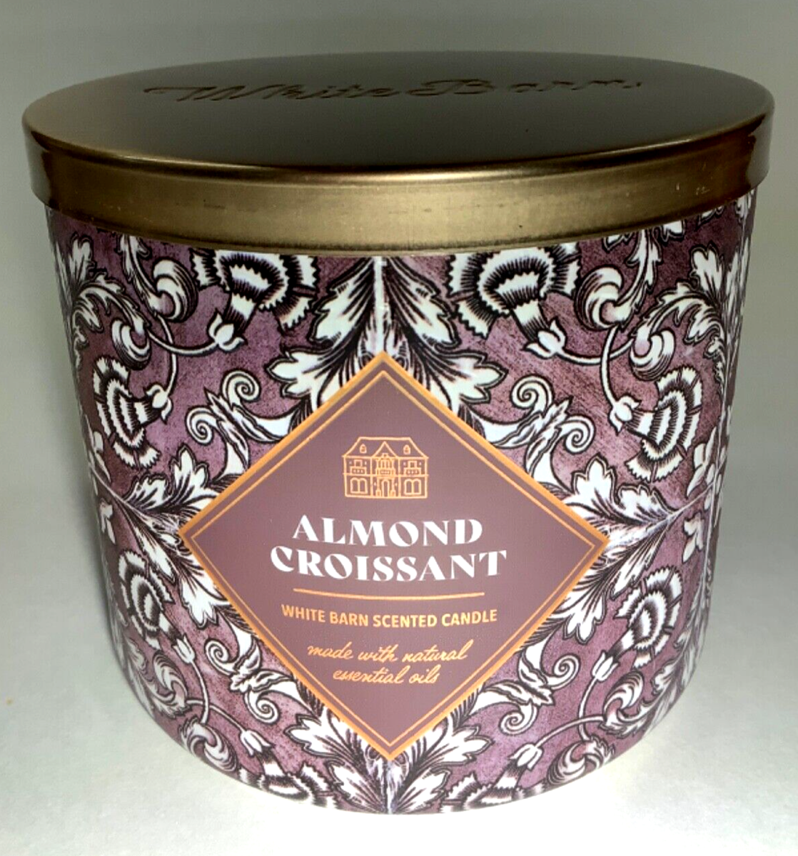 Bath & Body Works Almond Croissant 3-wick Scented Candle w