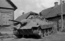 WWII Photo German Jagdpanzer 38 Hetzer 1944  WW2  World War Two Wehrmacht / 4106