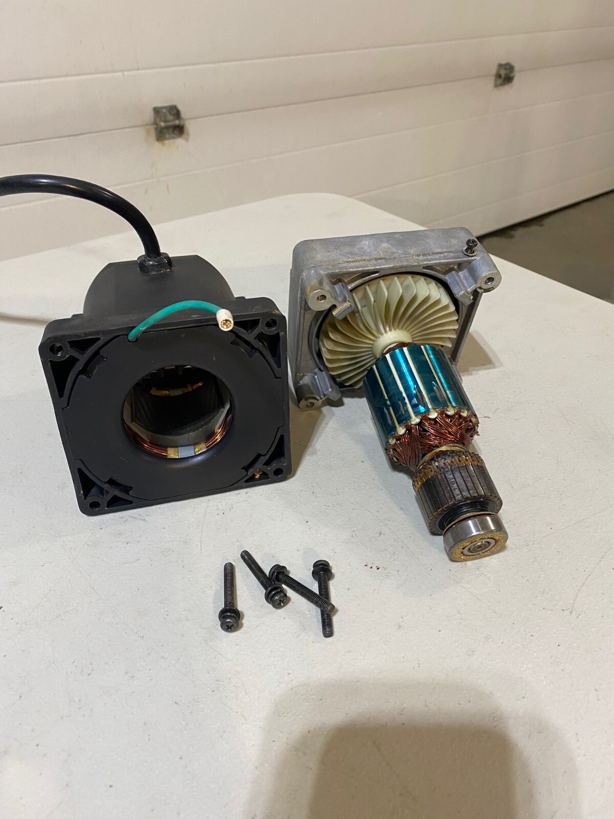 Ryobi BTS20R Table Saw Motor w/ Bad Armature OBSOLETE 