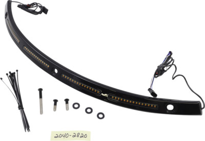 CUSTOM DYNAMICS CD-WT2-14-B LED Windschutzscheibenleiste Dynamic Genesis 4 Batwi...