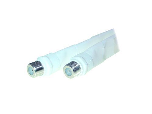 Sat Fensterdurchführung, Weiß, Länge Ca. 0,2m, Flexible Länge Ca.