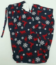 CLUB ROOM NWT Navy Red Mens XLarge Reindeer Snowflake Sleepwear Lounge Pants 30
