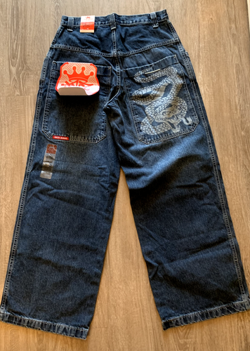 Buy JNCO Vintage Snake Mens Denim Wide 