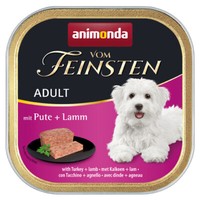 Animonda Vom Feinsten Adult Mit Pute + Lamm 22X 150 G Hundefutter Nassfutter