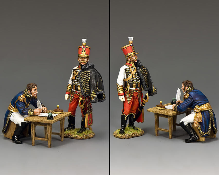 King & Country NA449 Taking Notes Issuing Orders neuf en boîte d'origine