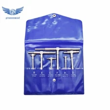 6 Pcs Telescoping Gage Set 5/16" - 6" Range Precision T-Bore Hole Gauges Set