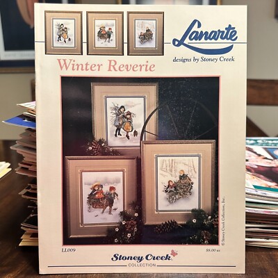 Lanarte Winter Reverie Cross Stitch Pattern Booklet LL009 By Stoney Creek