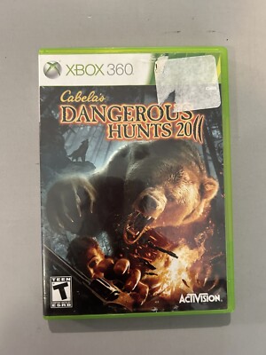 Cabela's Dangerous Hunts 2011 (Microsoft Xbox 360, 2010)