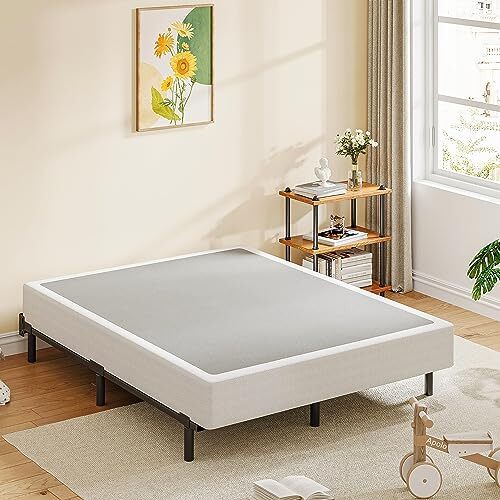 BoxSpring Metal Box Spring, Mattress Foundation Box Spring Only Queen
