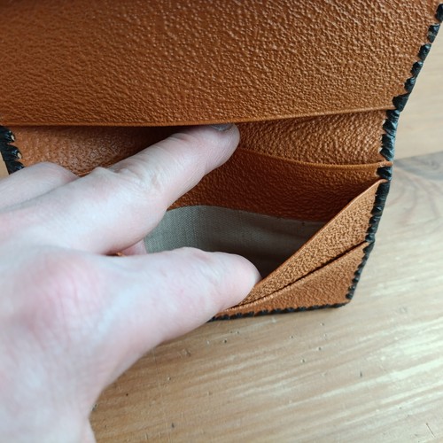 Vintage Soviet USSR leather beautifly patterned stylish WALLET. Great condition - Picture 17 of 23