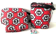 Disney Baby Duel Bottle Holder Bag  Diaper Shuttle Changing Pad Organizer Set