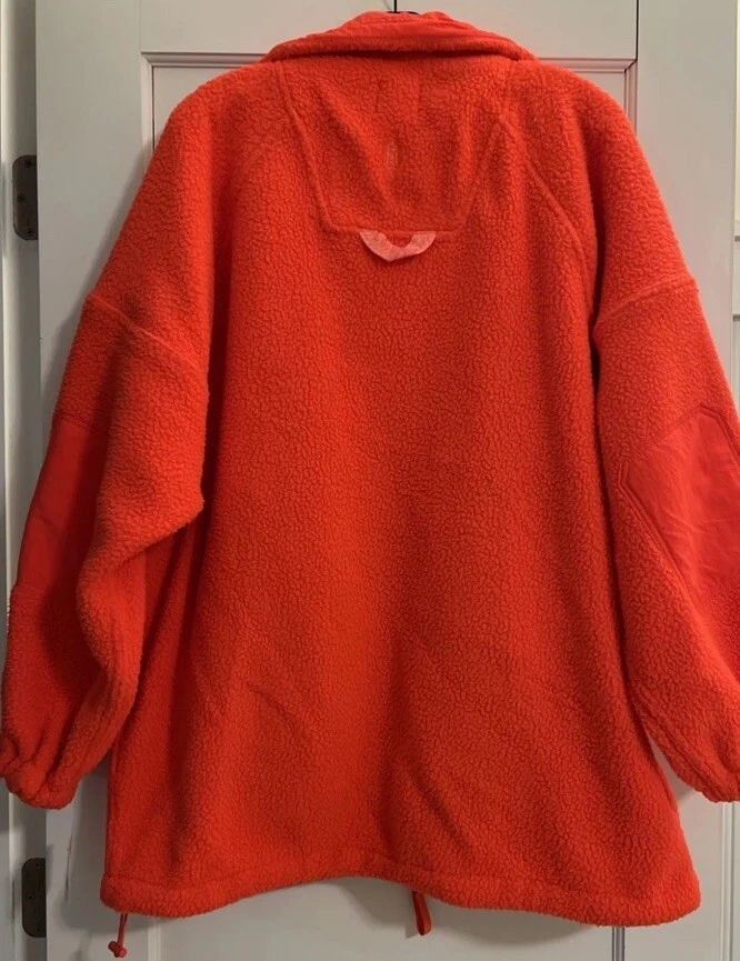 Jaqueta de lã Free People Hit The Trails nova com etiquetas laranja tamanho M - Imagem 4 de 4