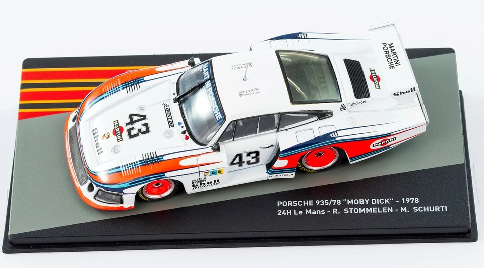 Porsche 935/78 "Moby Dick" 24H Le Mans 1978 Scala 1:43 Modellino Endurance Nuovo - Immagine 3 di 4