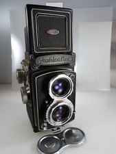 VINTAGE Yashica Yashicaflex Model C TLR 6x6 Camera 80mm F/3.5 Lens. READ