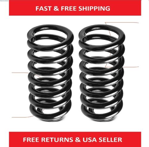2pcs Front Coil Springs for Chevy C10 C20 C30 G20 G10 P10 GMC C1500 C2500 Jimmy - Picture 1 of 9