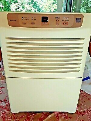 VINTAGE "GOLDSTAR" AIR DEHUMIDIFIER W/ MANUAL | eBay