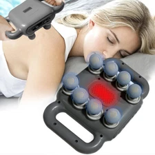 Massage Gun 8 Head Speed Percussion Deep Tissue Massager Muscle Vibrating Relax~